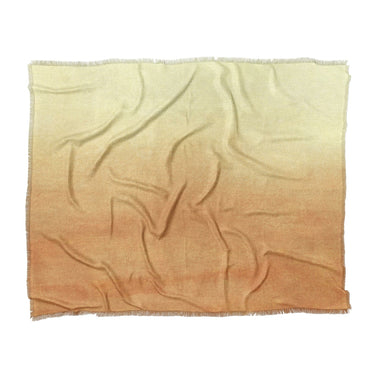 Kieran Watercolor Goldenrod Ombre in King (104" x 88") Size