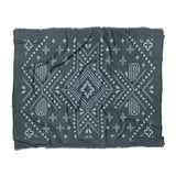 Durand Navy Blue in King (104" x 88") Size