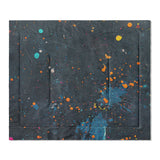 Jacob Navy & Orange in King (104" x 88") Size