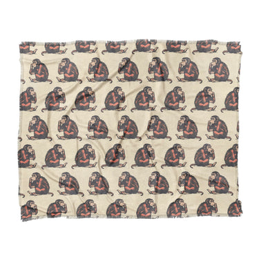 Thinking Chimps in King (104" x 88") Size