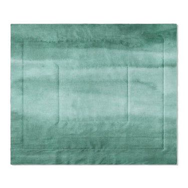 Jacinda Watercolor Teal Ombre in King (104" x 88") Size