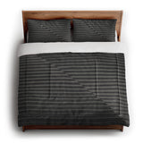 Euclid Black & Neutral Grey in King (104" x 88") Size