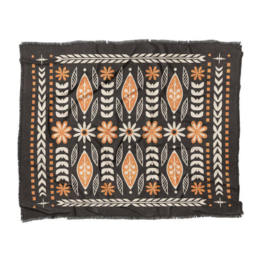 Topanga Black & Yellow in King (104" x 88") Size