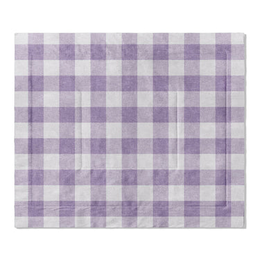 Buffalo Plaid Lilac in King (104" x 88") Size