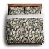 Torrance Black & Ivory in King (104" x 88") Size
