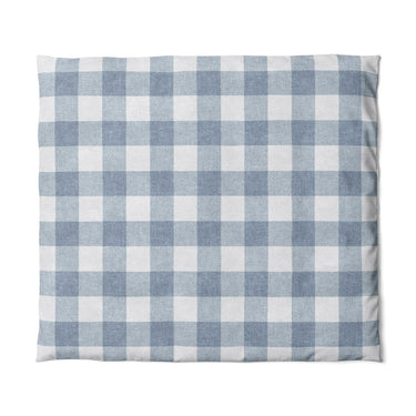 Buffalo Plaid Steel Blue in King (104" x 88") Size