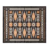 Topanga Black & Yellow in King (104" x 88") Size