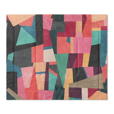 Baxter Pink Multicolor in King (104" x 88") Size