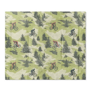 Mountain Bike Park in King (104" x 88") Size