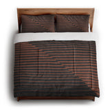 Euclid Black & Rust in King (104" x 88") Size
