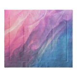 Cirrus Blue & Magenta in King (104" x 88") Size