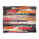 Jörgan Red & Black in King (104" x 88") Size