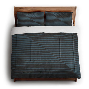 Euclid Black & Slate in King (104" x 88") Size