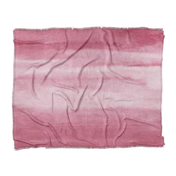 Jacinda Watercolor Pink Ombre in King (104" x 88") Size