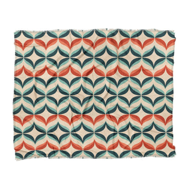 Jasper Blue & Red in King (104" x 88") Size