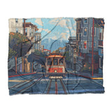 San Francisco Trolley in King (104" x 88") Size