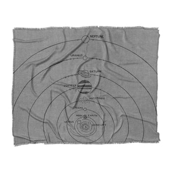 Solar System Grey & Black in King (104" x 88") Size