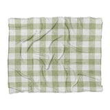 Buffalo Plaid Light Sage in King (104" x 88") Size