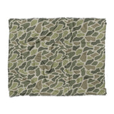 Duck Camo Green in King (104" x 88") Size