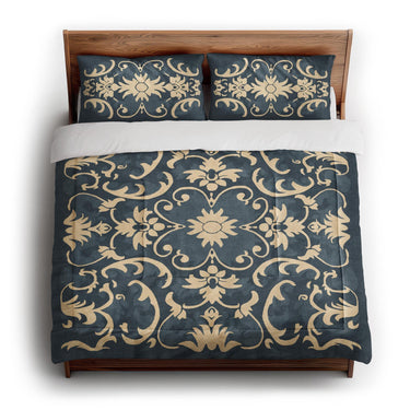 Barnaby Navy in King (104" x 88") Size