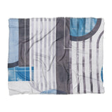 Gordian Blue in King (104" x 88") Size