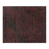 Hurley Splatter Dye Burgandy in King (104" x 88") Size