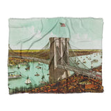 Brooklyn Bridge in King (104" x 88") Size