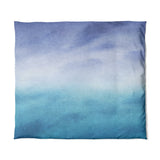 Micah Watercolor Blue & Teal in King (104" x 88") Size