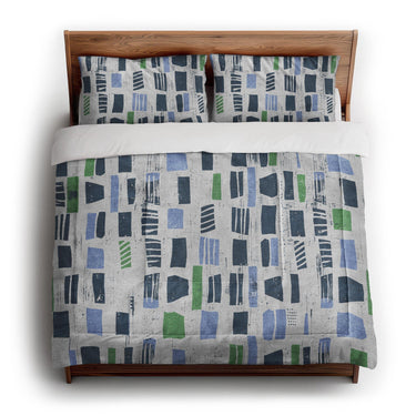 Milo Blue & Green in King (104" x 88") Size