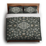 Fenwick Green & Orange in King (104" x 88") Size