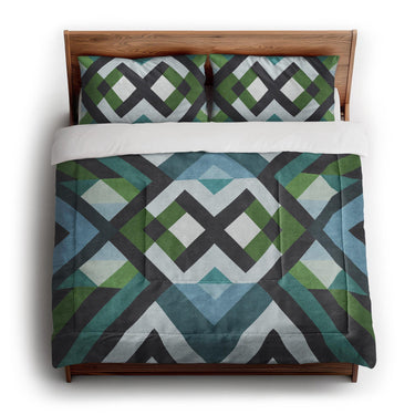 Sonora Blue & Green in King (104" x 88") Size