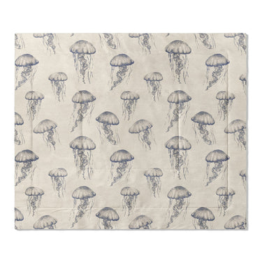 Jellyfish Bloom in King (104" x 88") Size