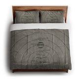 Solar System Taupe & Forest in King (104" x 88") Size