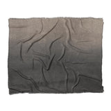 Kieran Watercolor Greige Ombre in King (104" x 88") Size