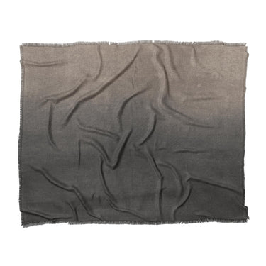 Kieran Watercolor Greige Ombre in King (104" x 88") Size