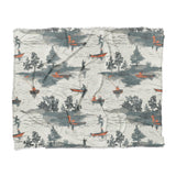 Gone Fishing in King (104" x 88") Size