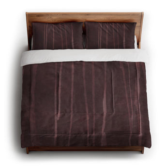 Felix Bleach Dye Burgandy in King (104" x 88") Size