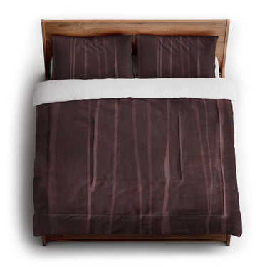Felix Bleach Dye Burgandy in King (104" x 88") Size