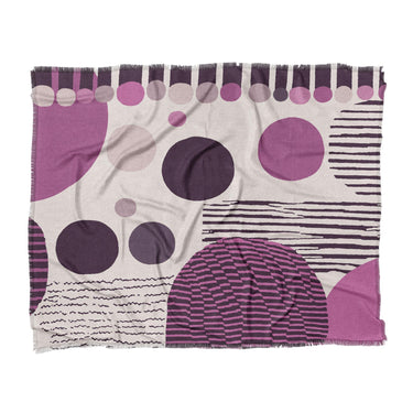 Charl Violet in King (104" x 88") Size