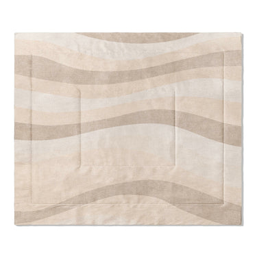 Sinuous Ivory Monochrome in King (104" x 88") Size