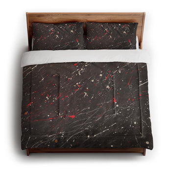 Edgar Red & Vintage Black in King (104" x 88") Size