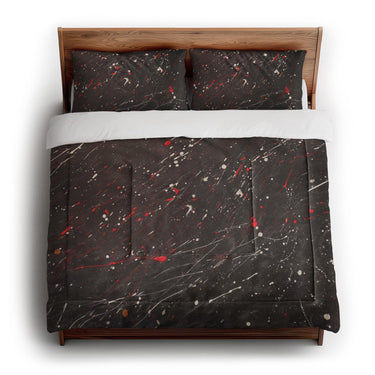 Edgar Red & Vintage Black in King (104" x 88") Size