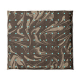 Acid Burn Brown & Carolina Blue in King (104" x 88") Size