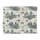 Gone Fishing in King (104" x 88") Size