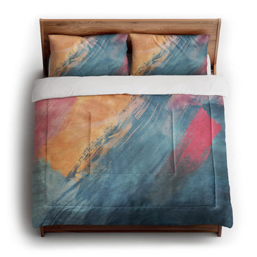 Eloise Blue & Pink in King (104" x 88") Size