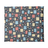 Geometric Confetti Twilight in King (104" x 88") Size