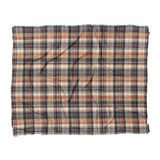 MacPherson Plaid Navy & Gold in King (104" x 88") Size