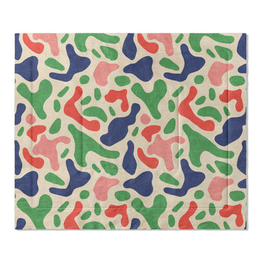 Cosimo Blue Green Red in King (104" x 88") Size