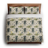 Space Aliens in King (104" x 88") Size