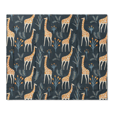 Safari Giraffes in King (104" x 88") Size
